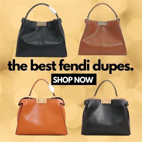 peekaboo fendi imitazione|fendi dupe.